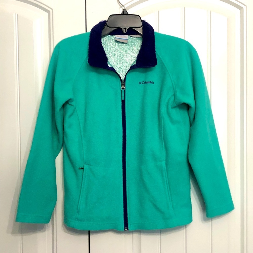 Columbia Omni-Heat thermal comfort jacket; L 14-16